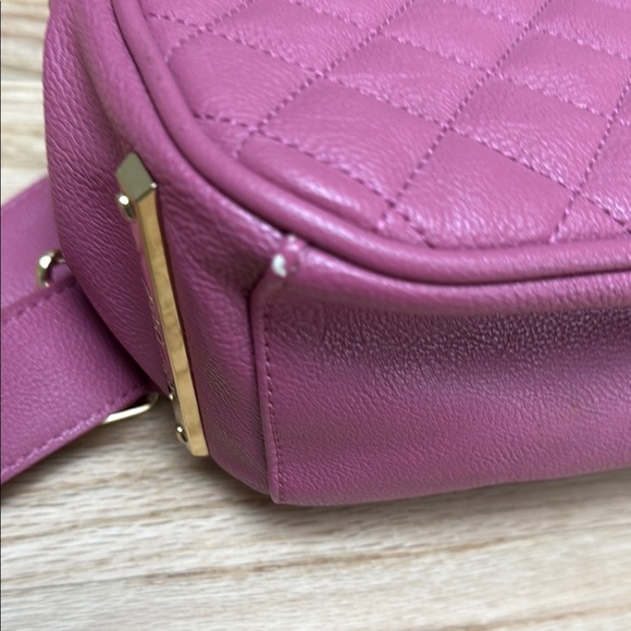 Betsey Johnson Backpack Pink Quilted Bow - Picture 7 of 7